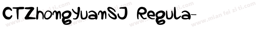 CTZhongYuanSJ Regula字体转换